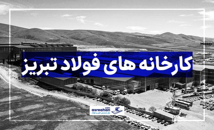لیست کارخانه‌های فولاد تبریز و آذربایجان شرقی