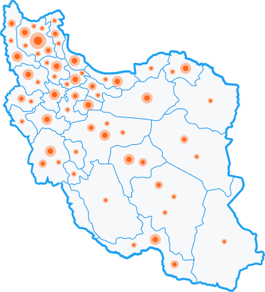 Iran Factories Map