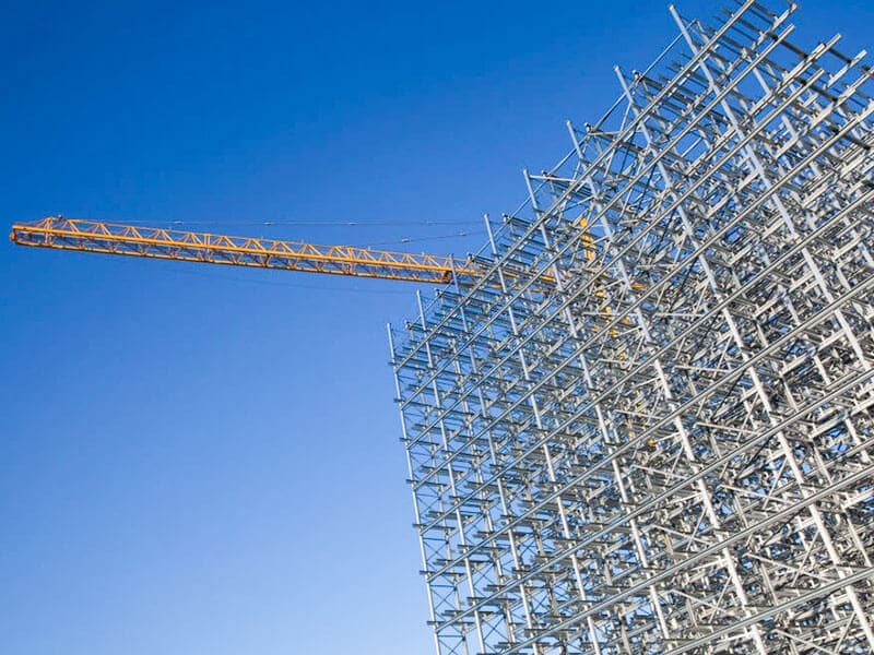 مراحل ساخت سازه های فلزی از پی تا سقف