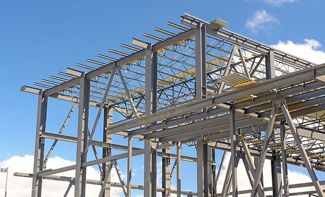 اجزای سازه‌های فولادی | قاب بندی اسکلت فلزی کم ارتفاع، متوسط و بلند