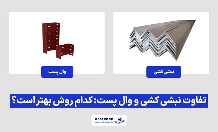 تفاوت نبشی کشی و وال پست: کدام روش بهتر است؟
