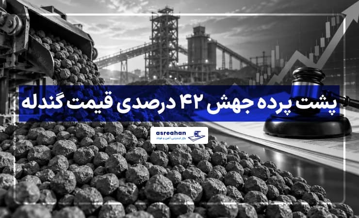 پشت پرده جهش ۴۲ درصدی قیمت گندله؛ ابلاغیه جدید بورس کالا